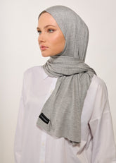 HOUSE OF MODEST- GRİ MELANJ TESETTÜR BONE ŞAL